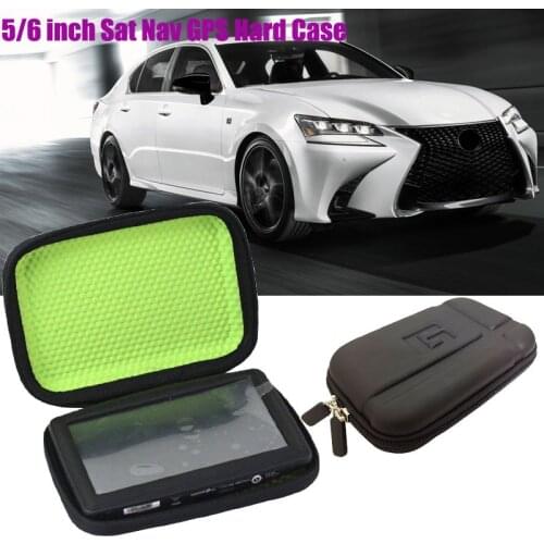 5/6 inch Car Waterproof GPS Hard Carrying Case Cover Sat Nav GPS Navigator Protective Holder For TomTom GO 5100 5000 6100 6000