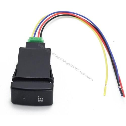 For Mazda 5 Front Fog Light LED DRL Heating Up Tail Gate Radar Parking Sensor Switch Button with wire