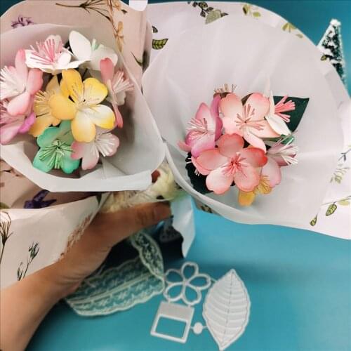 Hydrangea dies scrapbook dies metal cut For Scrapbooking Embossing Decorative Crafts DIY Paper Cards New 2021