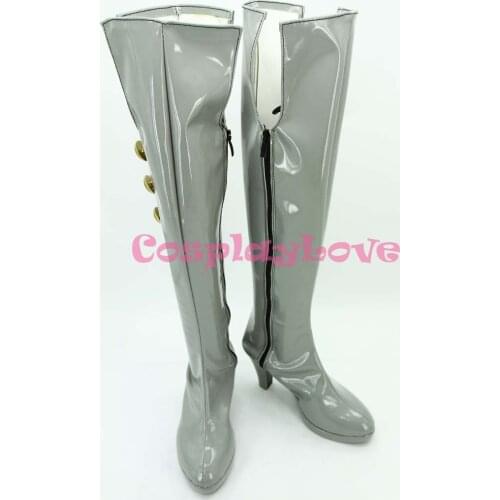 Custom-made Macross Frontier Sheryl Nome Long Cosplay Shoes Boots Hand Made For Halloween Christmas Festival CosplayLove