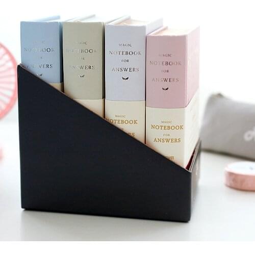 "Answers Book" Journal Diary Blank Papers Notebook Study Working Journal Pocket Memo Stationery Gift