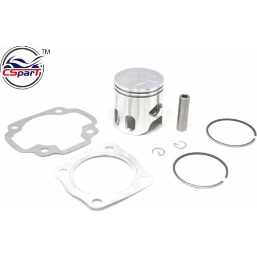 Performance 47MM 12MM Piston Ring Gasket Kit 2 Stroke 70CC JOG 50 50CC MINARELLI 1P40QMB ATV Go Kart Buggy