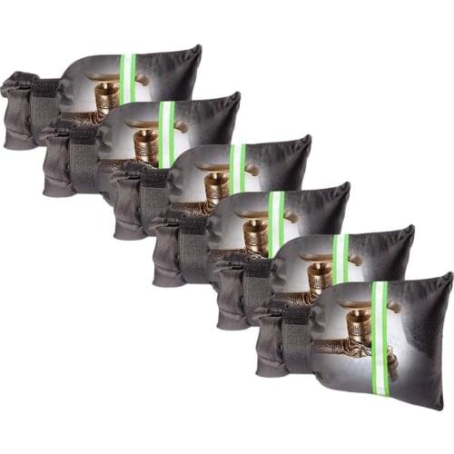Outdoor Faucet Covers for Winter,Garden Faucet Socks with Reflective Strips- Antifreeze Reusable Faucet Cover Set 6 PCS