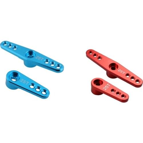 Top Deals 25T Aluminum RC Servo Arm Horn for Futaba Savox Xcore HL HSP HD Power RC Tools