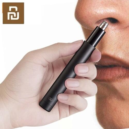 Electric Mini Nose Hair Trimmer HN1 Portable Ear Nose Hair Shaver Clipper Waterproof Safe Cleaner Tool For Men