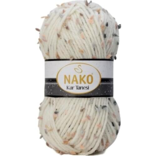 Nako Snowflake Wool Knitting Yarn 100m 100gr DIY Handmade Knitting with Needle or Crochet Winter Warm Soft Does Not Pile Quality