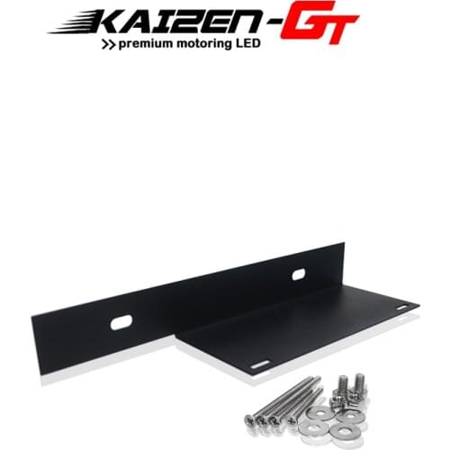 No Drilling Required Front Bumper License Plate Mount Bracket Relocator Holder Kit For 2015-2017 Ford Mustang Car Accessories