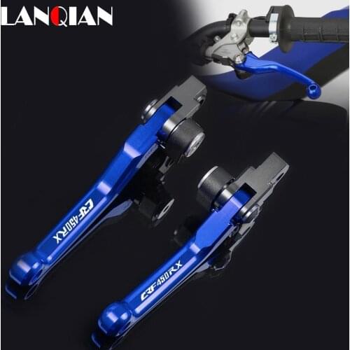 CNC Hand brake Lever Motorcycle Motocross dirt bike Pivot Brake Clutch Levers FOR HONDA CRF450RX CRF 450RX CRF450 RX 2017 2018