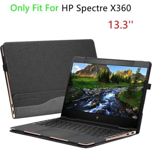 Detachable Tablet Laptop Cover For Hp Spectre X360 13.3" Shockproof PU Leather Sleeve Case New Creative Design Protective Cover