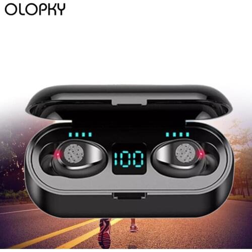 TWS 8D Wireless Headphones HiFi Bluetooth Earphones Touch Sport Earbuds Support Siri With Mic Charging Case For Redmi Air Dots