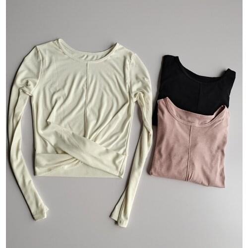 Yoga Suit Women Sweatshirts Sport Coat Women Long Sleeve Sport Shirt Women Running Letter Womens Gym Fitness Workout Tops