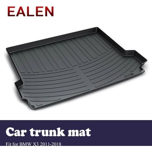 EALEN For BMW X3 F25 2011 2012 2013 2014 2015 2016 2017 2018 Boot Liner Anti Slip Mat accessories 1Set Car Cargo rear trunk mat