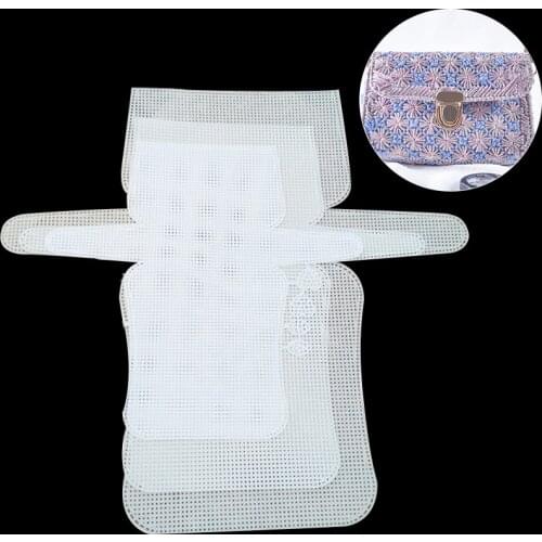 1pc Weaving Plastic Mesh Sheet Bag Making Mesh Cloth DIY Handcraft Weaving Material Handmade Latch Hook Crafts Accessories