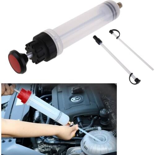 200cc Car Oil Fluid Extractor Filling Syringe Bottle Transfer Hand Pump Tools Plastic