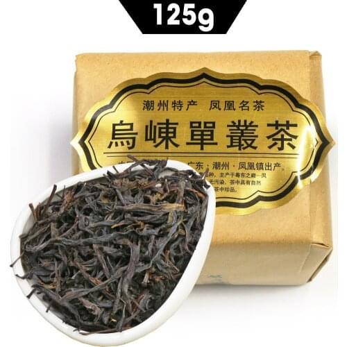 2020 Top Grade Chinese Chaozhou Phoenix Dancong Tea Chao Zhou Feng Huang Oolong Chinese Tea Wu Dong Dan Cong Tea 125g