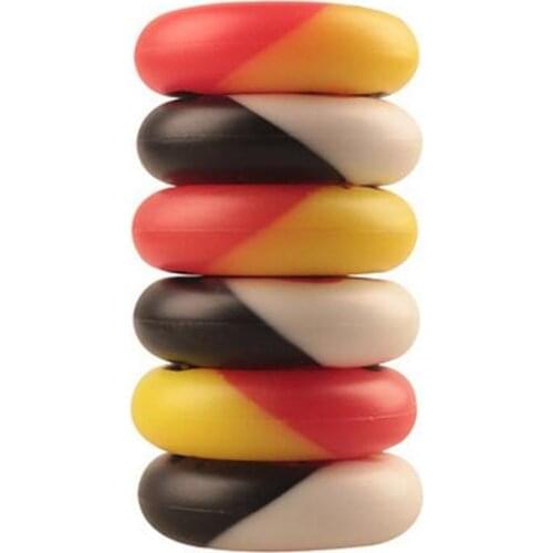 88A Durable Slide Wheel for Inline Skates Braking Skating Dual Color WhiteBlack OrangeRed 4 pcs/lot