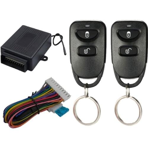 Car Vehicle Door Lock Keyless Entry System Remote Control Central Locking Kit
