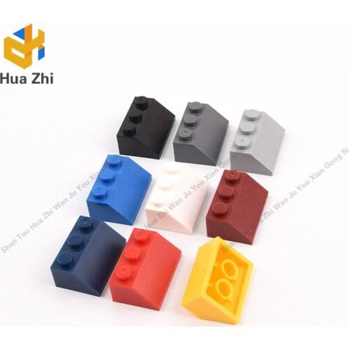 "Building Blocks Parts 3038 10PCS Slope 45degrees 2 x 3 LEGOING MOCS Education"