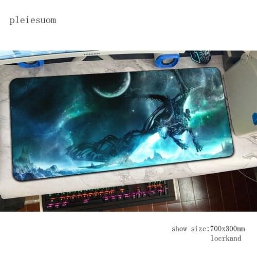 Wow mouse pad Boy Gift gaming mousepad anime 900x400x4mm office notbook desk mat Personality padmouse games pc gamer mats