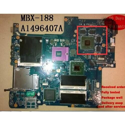 Mainboard For Sony VGN-AR Series laptop Motherboard MBX-188 8600M A1496407A all fully tested