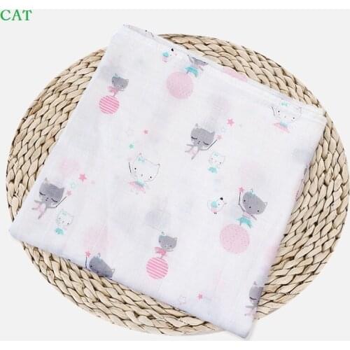 Muslin Baby Blankets Bedding Props Infant Cotton Swaddle Towel Multifunctional Envelopes For Newborn Soft Receiving Blankets