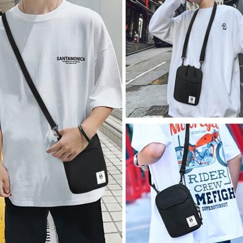 Men Bag Unisex Multifunctional Shoulder Bag Sling Chest Pack Casual Sports Crossbody Male Fashion Messenger Bag Travel Bags