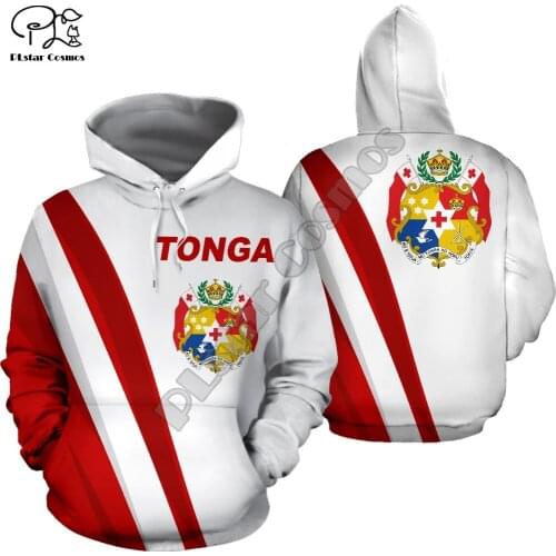 Polynesian Island Tonga Country Flag Tribal Culture Retro Streetwear Harajuku Men/Women Pullover 3DPrint Funny Casual Hoodies A8