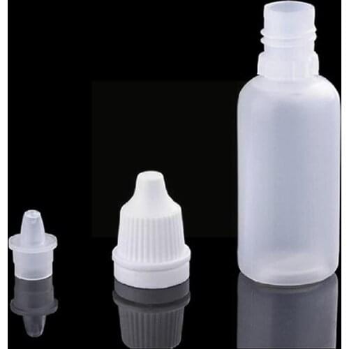 Empty Plastic Eye Drop Bottle Women Essential Oil Dropper Container Q2N4