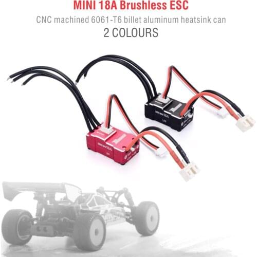 Rocket Mini 18A ESC Brushless Electric Speed Controller for Kyosho Mini-Z AWD 4-drive 1/24 1/28 1/32 RC drift mosquito mini car
