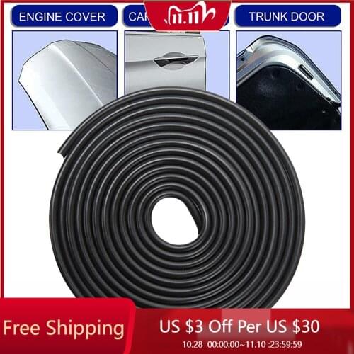 Car Door Seal Strip Scratch Car Door Edge Protector Strip Sealing Guard Trim Auto Door Edge Sticker Decoration Protector Strips