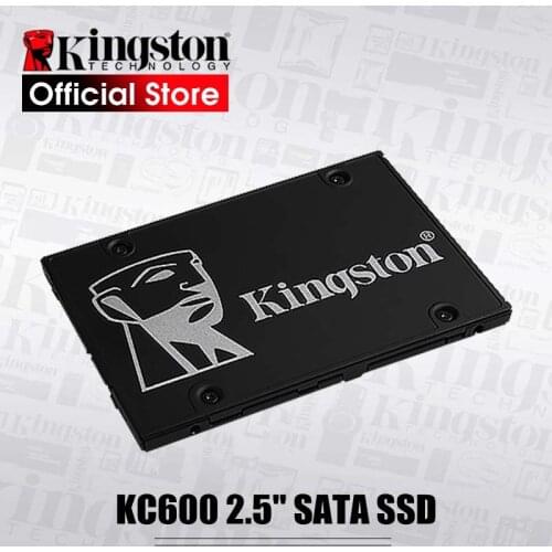 Kingston KC600 SSD 256GB 512GB 2.5 inch SATA III HDD Hard Disk HD SSD Notebook PC 1024GB Internal Solid State Drive