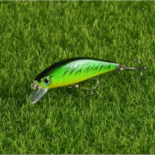 1PCS Small Sinking Minnow Hard Wobbler Plastic Bait 5.5cm 6.5g Fishing Lure For Pike Bass