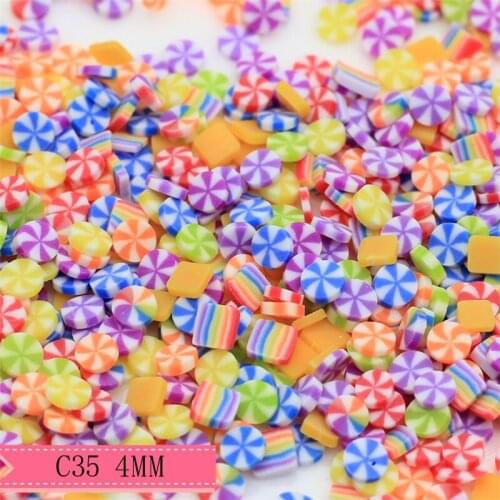 10g/pack 4mm Halloween bat Polymer Slices Filler DIY Designs Slice Nail Art Sliders Nails Art Decors C35