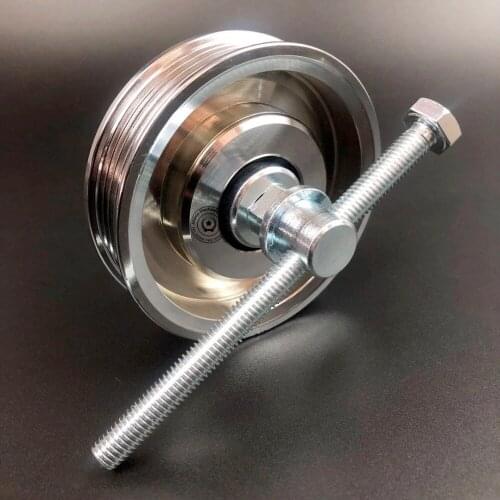 Excavator Parts Doosan Daewoo Air Conditioning Belt Up Tensioning Wheel Adjustment Wheel car accessories DH200 DH220-5/7