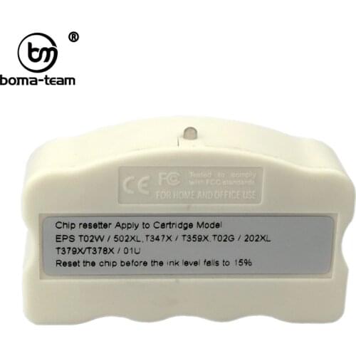 Europe Use T02W 502XL T502 Chip Resetter For Epson Expression Home XP-5100 XP-5105 WorkForce WF-2860 WF-2865 XP5100 Printer