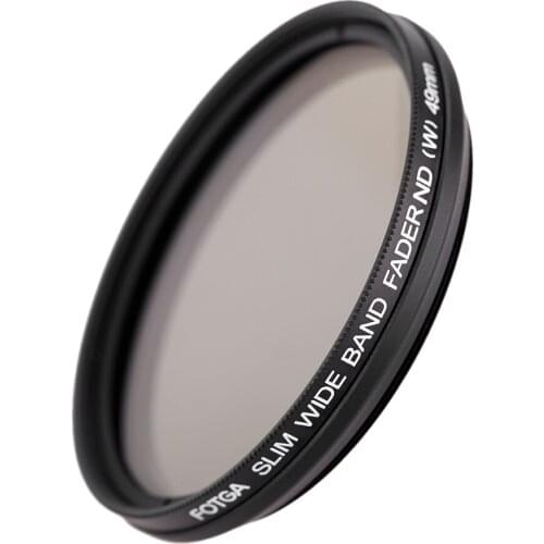 Fotga 49mm Slim Fader Variable ND Filter Adjustable Neutral Density ND2 to ND400