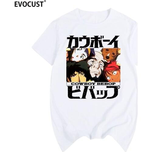 Cowboy Bebop Logo letters print T-shirt Cotton Men T shirt New TEE TSHIRT Womens unisex Fashion