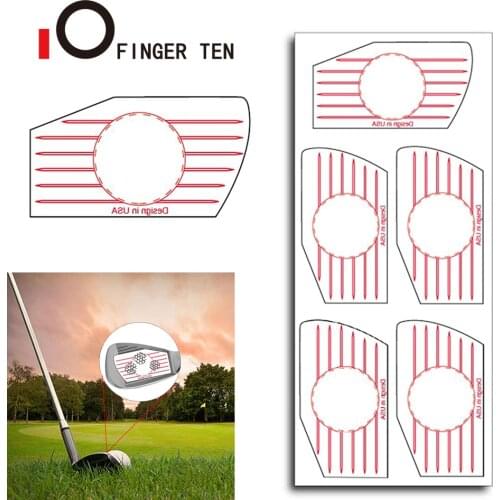 125Pcs Golf Swing Training Aid Tool Impact Tape Labels Stickers Professional Irons Ball Hitting Board Recorder Drop Shipping