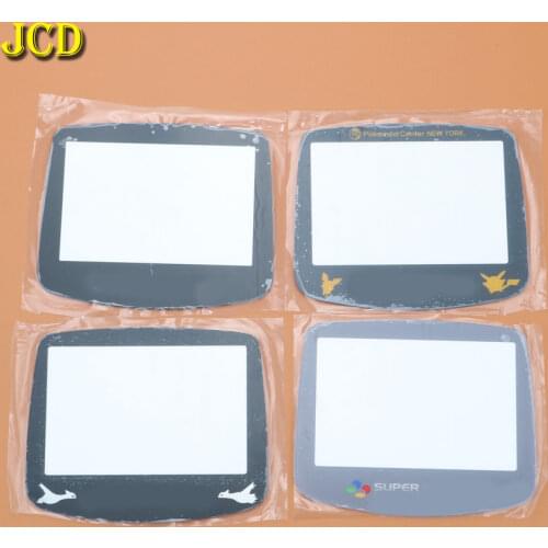 JCD 1Pcs Glass Plastic Lens For GBA System Replacement Glass Plastic Screen Lens Cover For Nintend GameBoy Advance