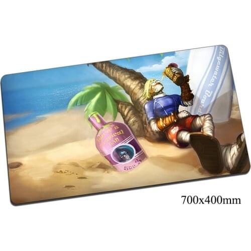 Singed mouse pad 70x40cm gaming mousepad gear lol gamer mouse mat pad Mad Chemist game computer High-end mouse play mats