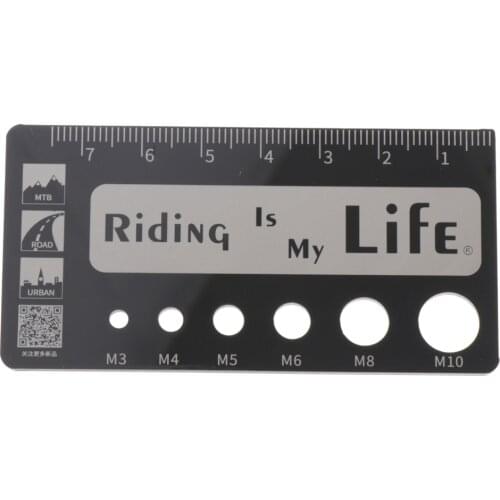 Metric Bolt & Screw Gauge - Diameter, Length & Thread Checker Measuring Tool Kit - Pocket Size for Easy Carrying