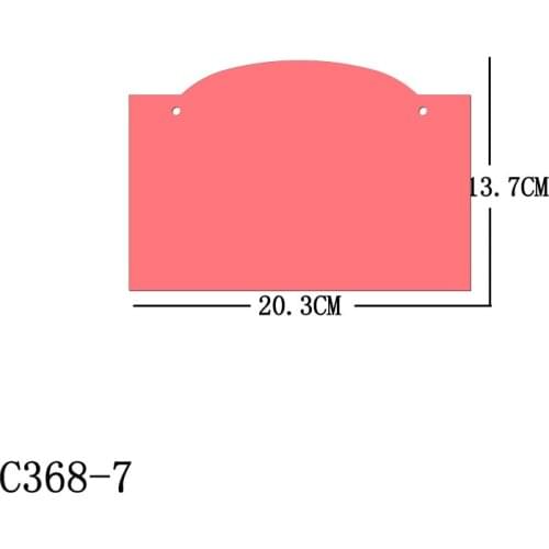 New Tag, card Wooden die Scrapbooking C368-7 Cutting Dies Multiple sizes