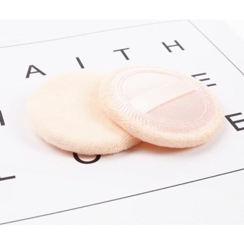 New Arrivals 2Pcs Women Beauty Facial Face Body Powder Puff Cosmetic Beauty Makeup Foundation Soft Sponge Girl Lady Gift T0732
