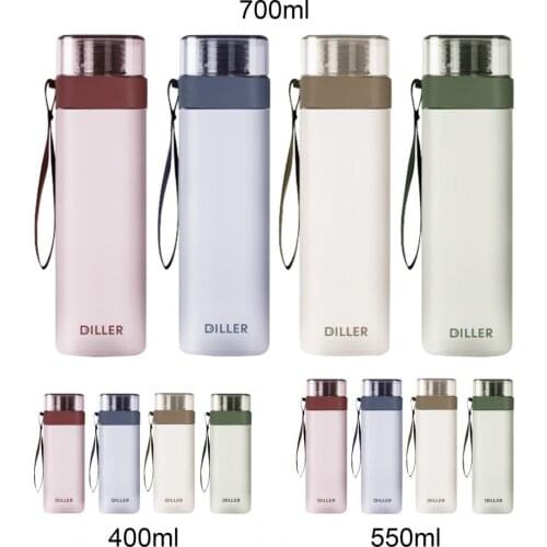 Outdoor riding drinking water bottle easy to clean and portable handle square leak-proof outdoor sports water bottle