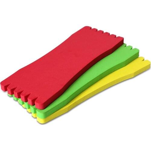 5PCS Foam Fish Winding Storage Boards Line Fishing Lure Trace Wire Holders Carps Crucian plate hook EVA fishing tackle