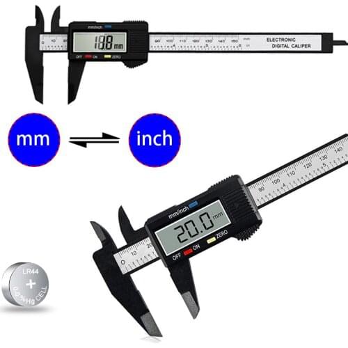 150mm Vernier Caliper 0-100mm Electronic Digital Caliper Gauge Micrometer Measuring Tool Digital Measurement Calibre Ruler Tool