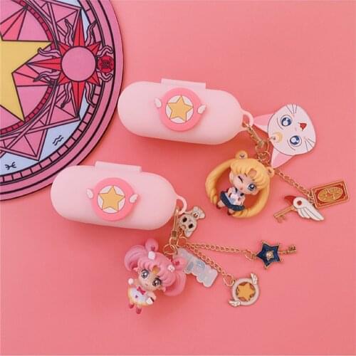 Cute Cartoon Girl Silicone Case for Huawei FreeBuds 3i Case for Honor Flypods 3 Bluetooth Earphones Protect Cover Headphones Box