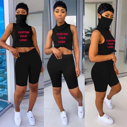 2021 Summer Women Short Two Piece Set Top And Shorts Set Summer Tracksuit Streetwear Sweat Suit Women Set Casual 2 Pieces Outfit