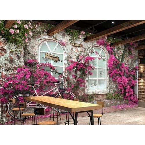 3d wall murals wallpaper Rose hd scenery photos livingroom bedroom 3D Background wall