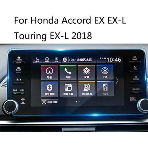 8 Inch Blue Light Navigation Screen Protector For Honda Accord Sport EX EX-L Touring EXL Navi 2018 Car GPS Screen Tempered Glass
